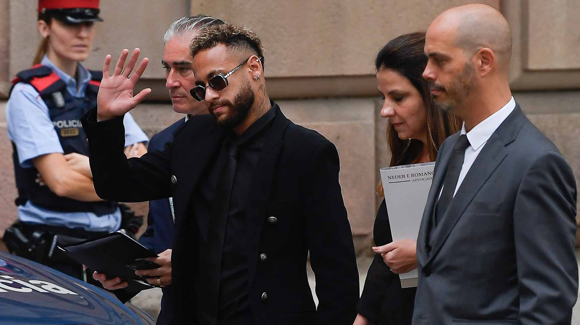 Image for the title: Neymar trial opens in Barcelona ahead of World Cup 