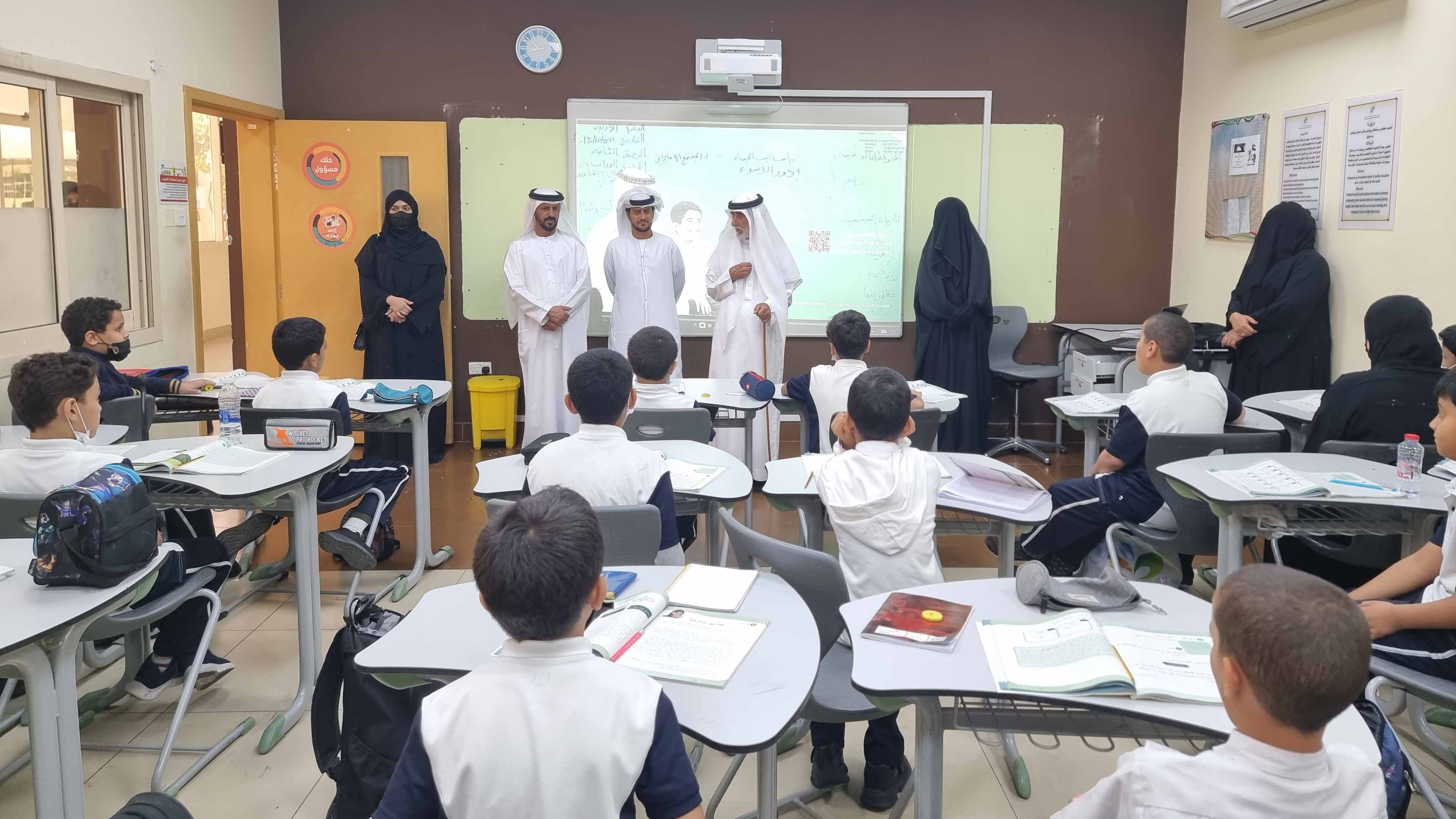 Image for the title: Parents Council in CR organises edu. visit to Al-Bataeh schools 