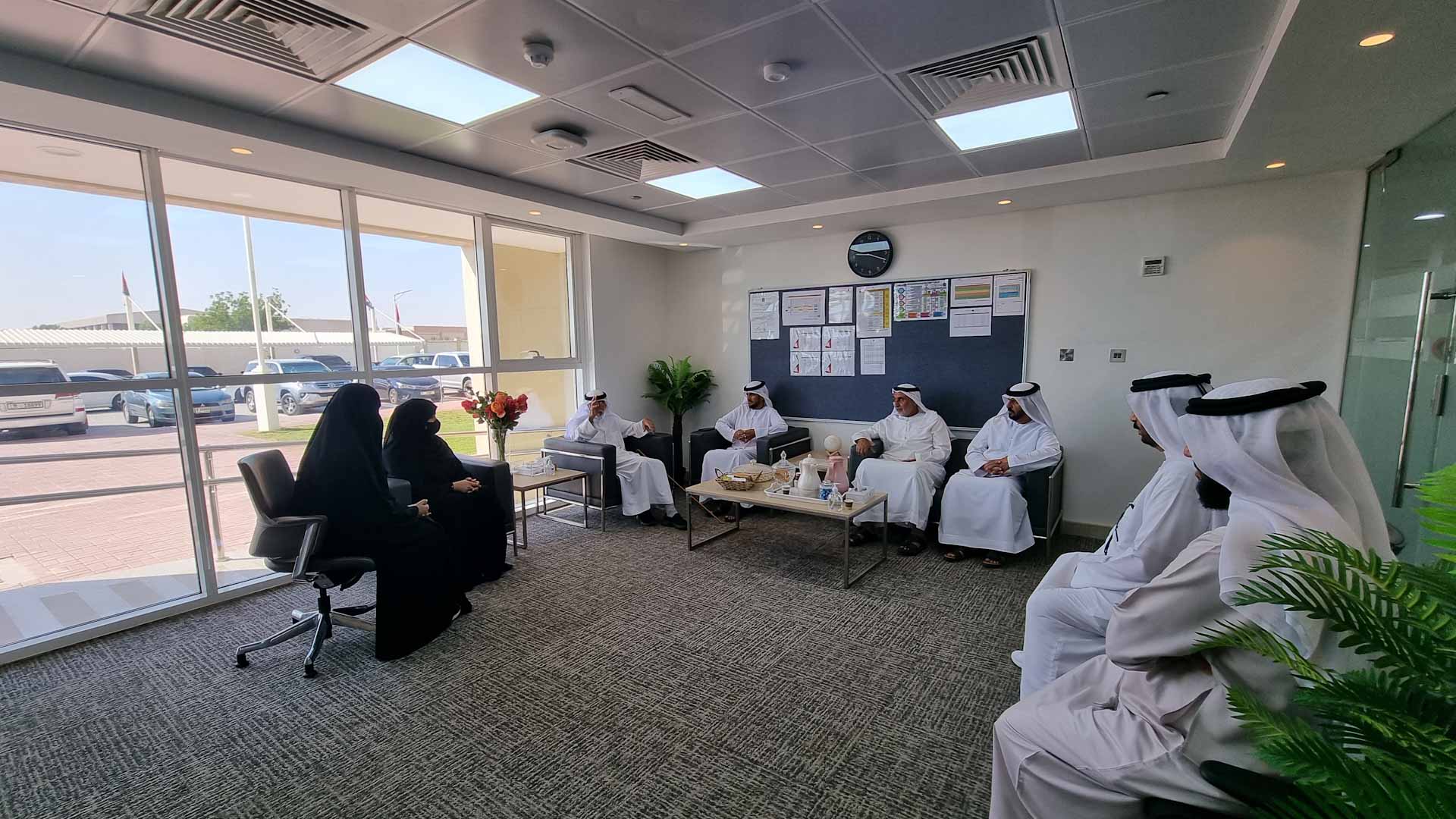 Image for the title: Parents Council visits Al Batayeh Schools 