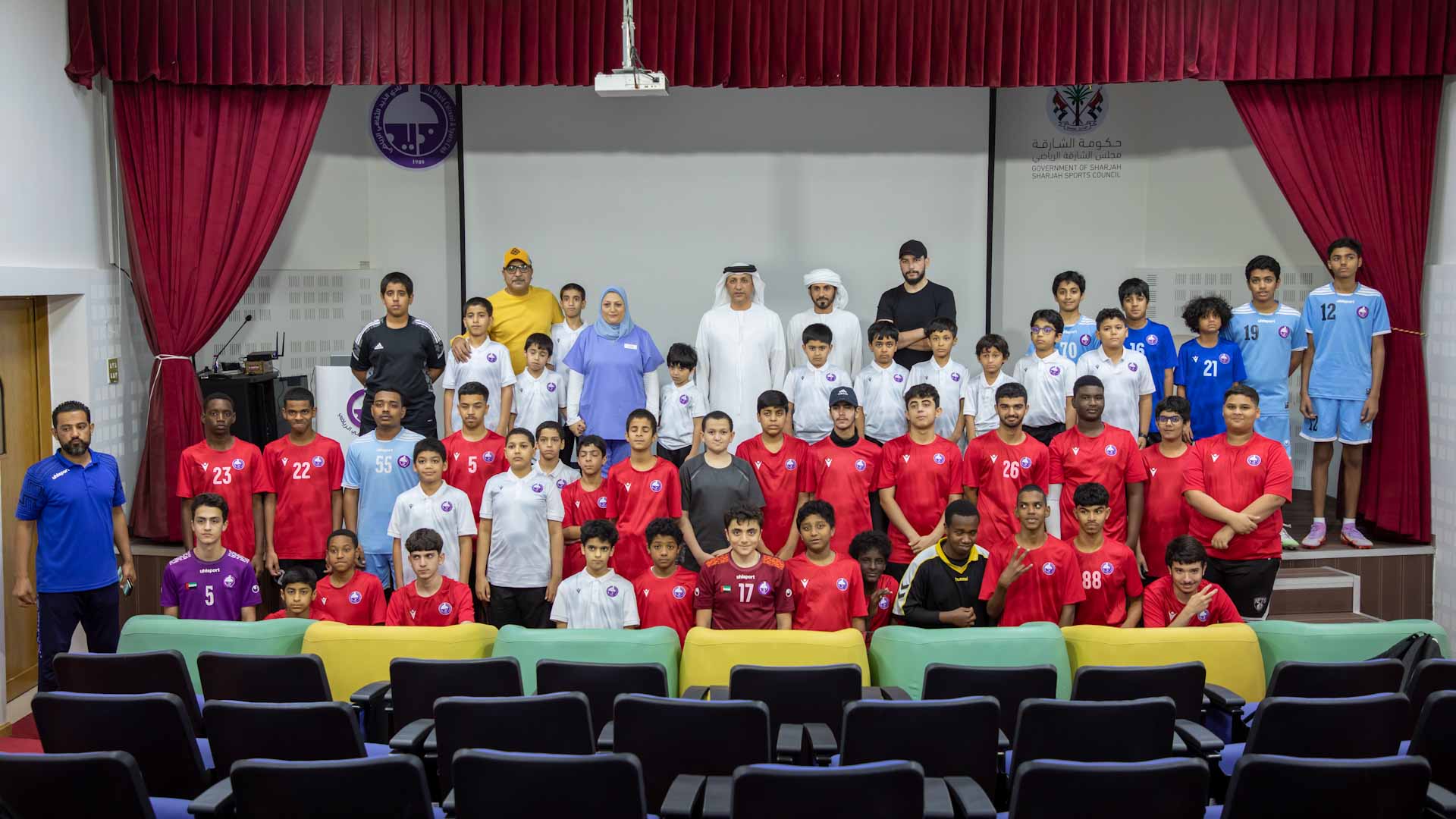 Image for the title: Al Dhaid Club educates its players on fast food dangers 