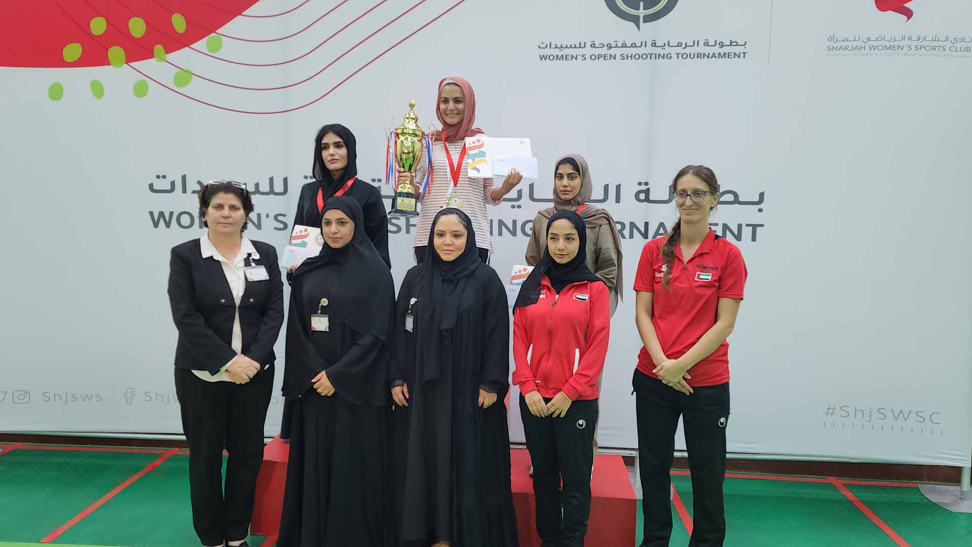 Image for the title: 33 players participated in Women's Open Shooting Tournament 