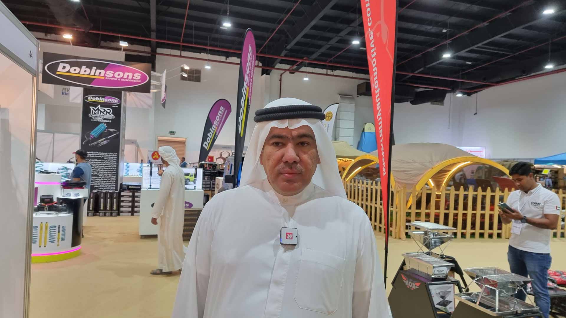 Image for the title: Bin Dimas: CAD exhibition displays latest equipment for camping