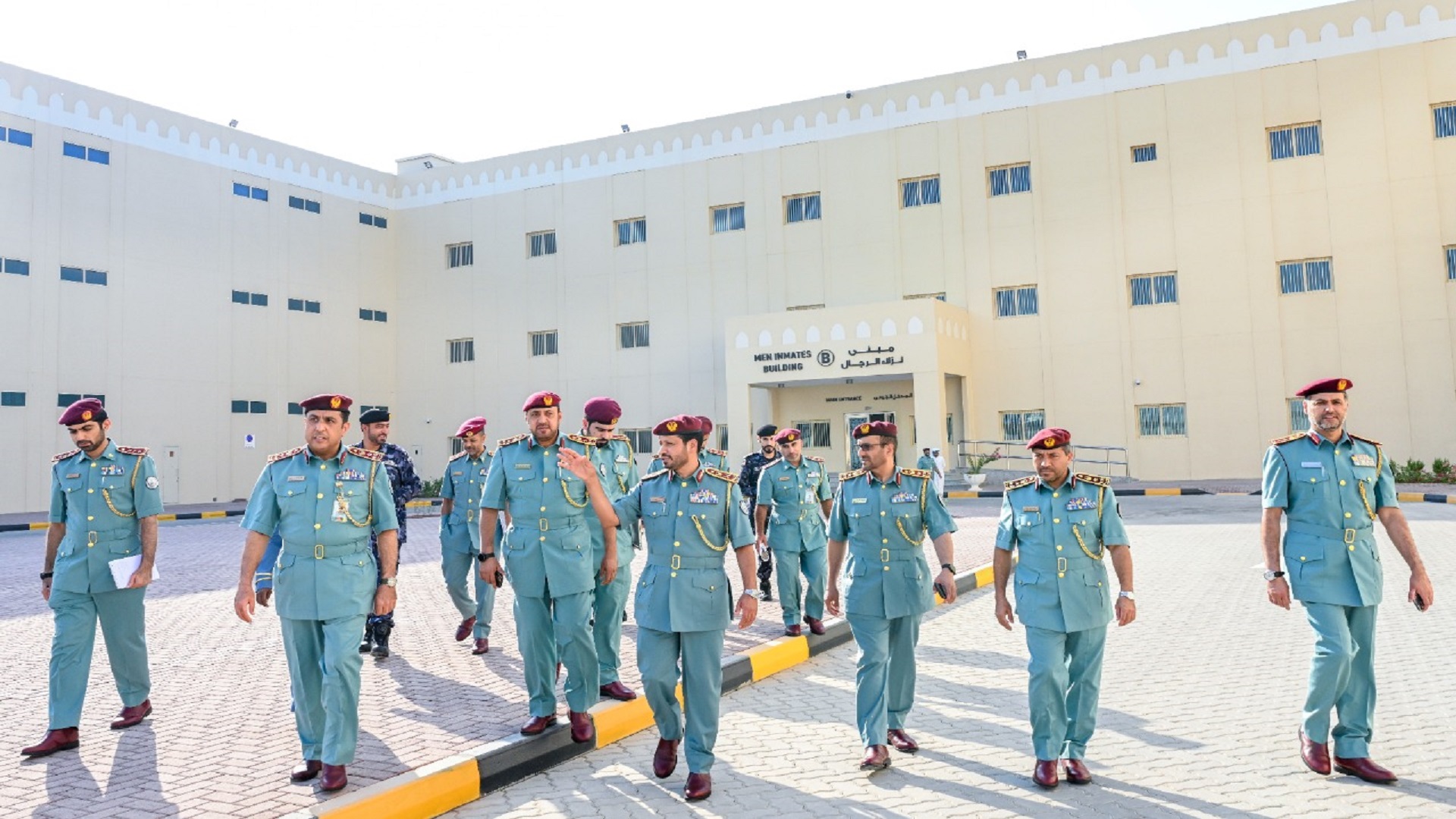 Image for the title: Al Shamsi visits Punishment & Correctional Institution Dept. 