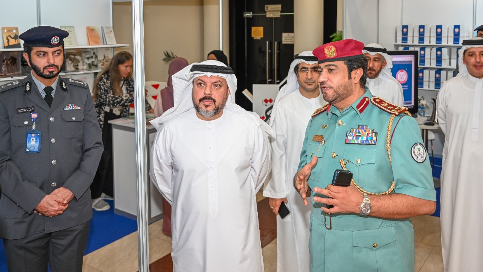 Image for the title: Sharjah Police concludes its participation in 'Legal Book Fair' 