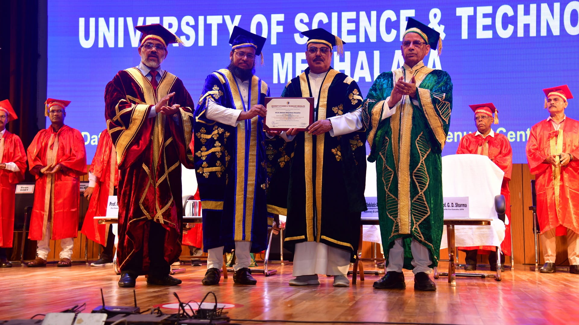 Image for the title: India’s USTM awards SIH chairman honourary doctorate 