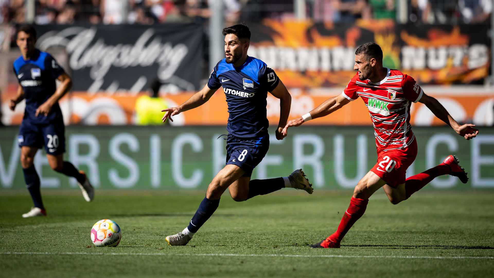 صورة بعنوان: هيرتا برلين يحقق فوزه الأول بالدوري الألماني هذا الموسم 