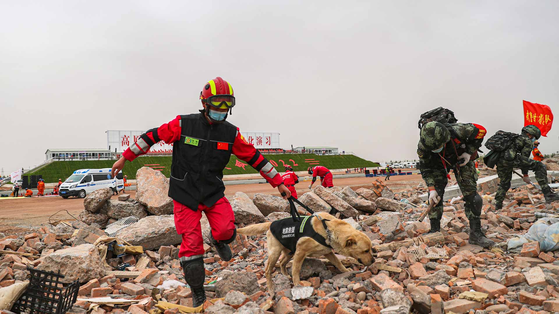 Image for the title: Seven dead in strong southwest China earthquake 