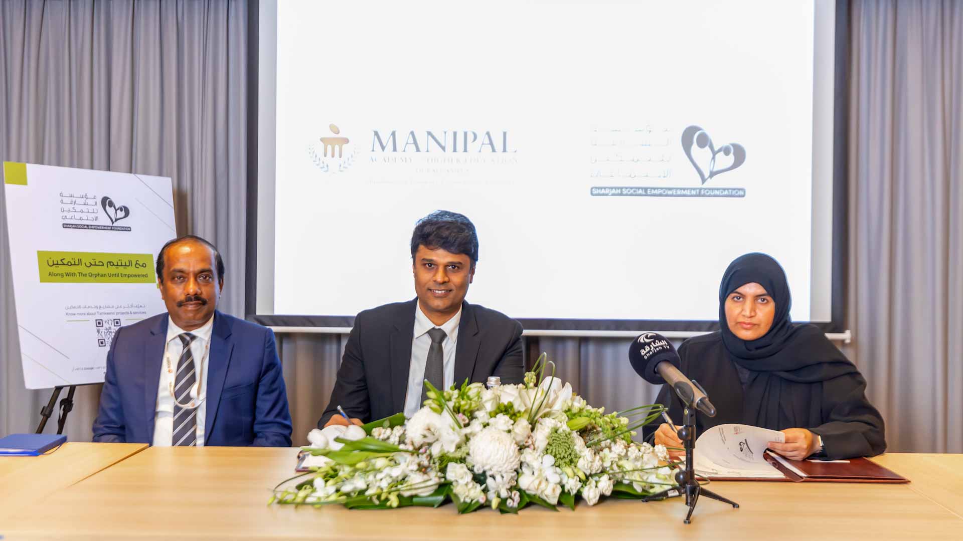 Image for the title: SSEF signs agreement with "Manipal Academy" 