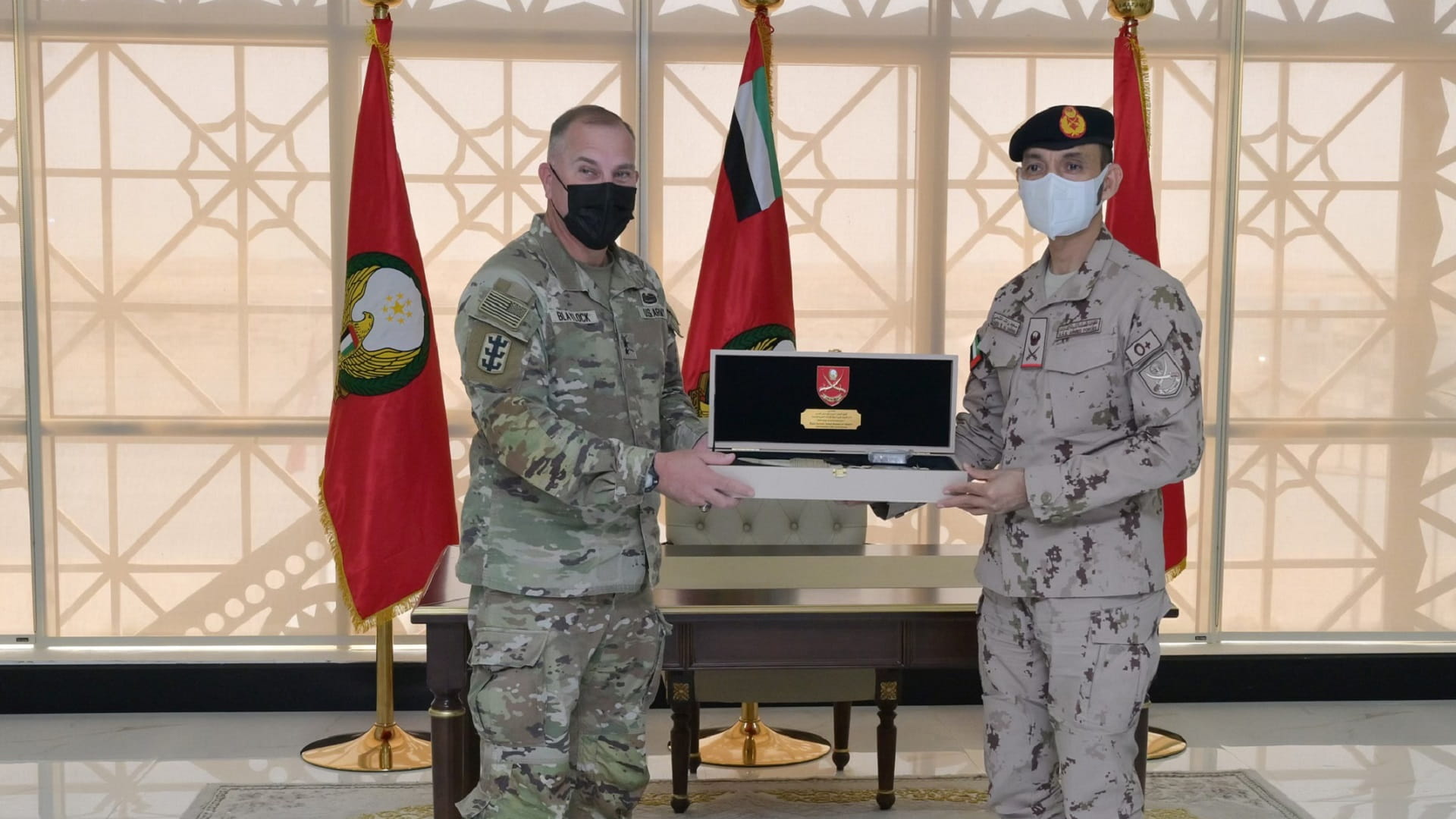 Image for the title: UAE discusses military cooperation with France, US 
