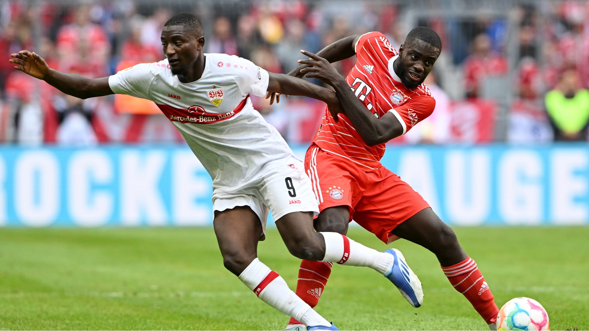 Image for the title: Bayern held for third straight draw at home to Stuttgart 
