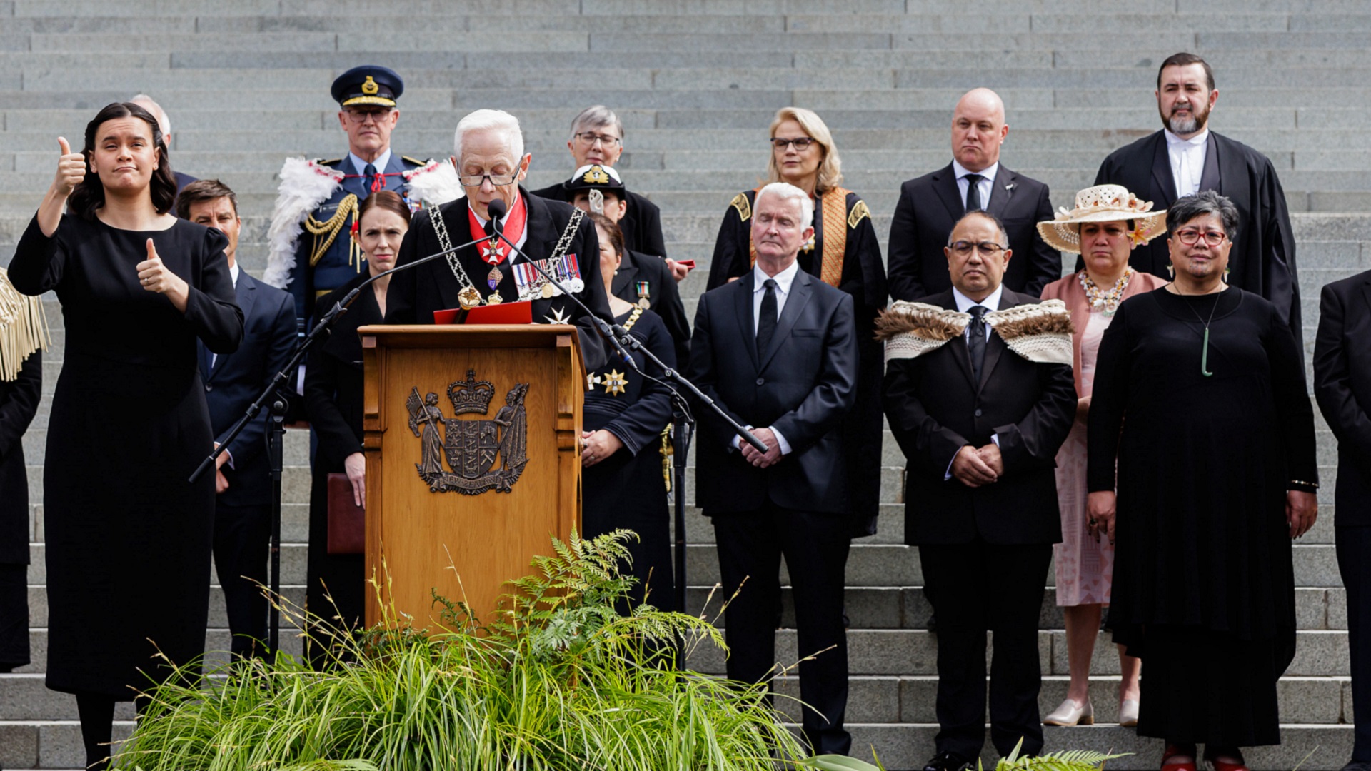 Image for the title: Charles officially named king of Australia, New Zealand 