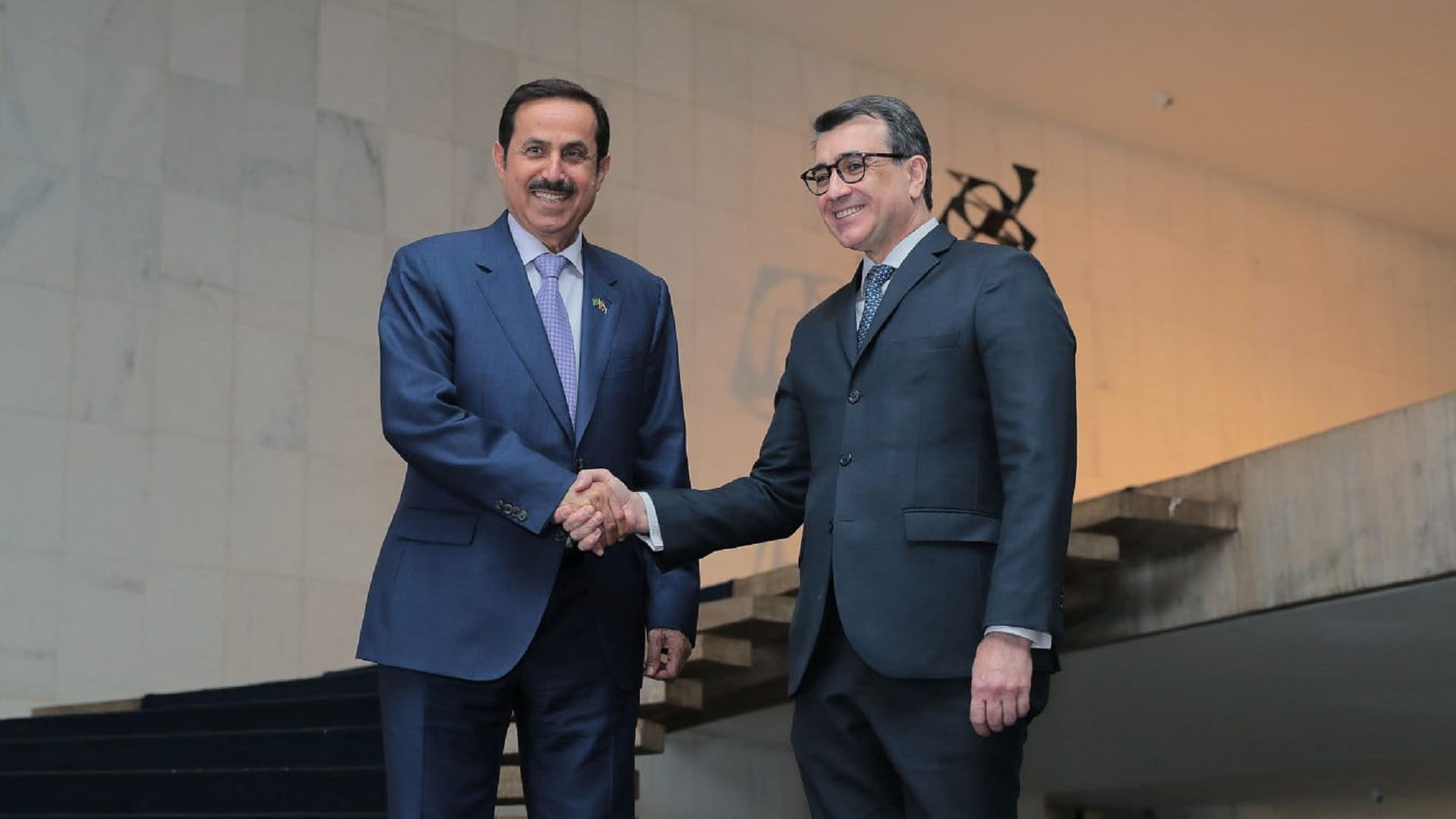 Image for the title: Ghobash, Brazilian FM discuss bilateral ties 