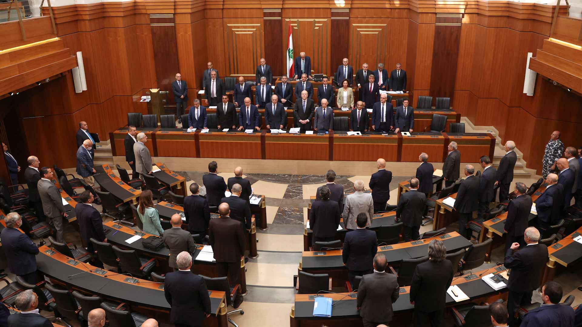 Image for the title: Lebanon parliament passes 2022 budget 