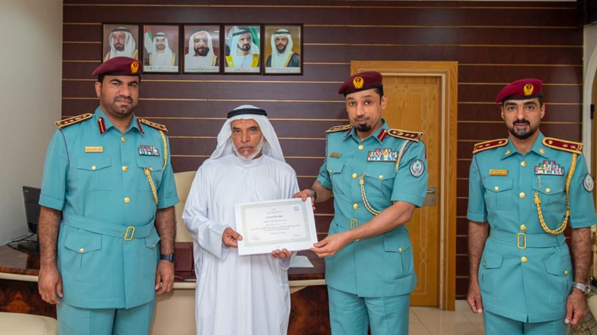 Image for the title: ERPD honours client for enhancing satisfaction at service centre 