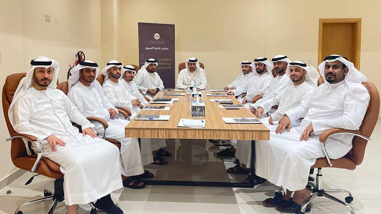 Image for the title: Al Suyoh Suburb Council discusses its activities in 2023 