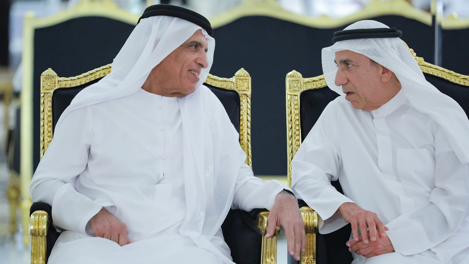 Image for the title: Ruler of Ras Al Khaimah receives Ramadan well-wishers 