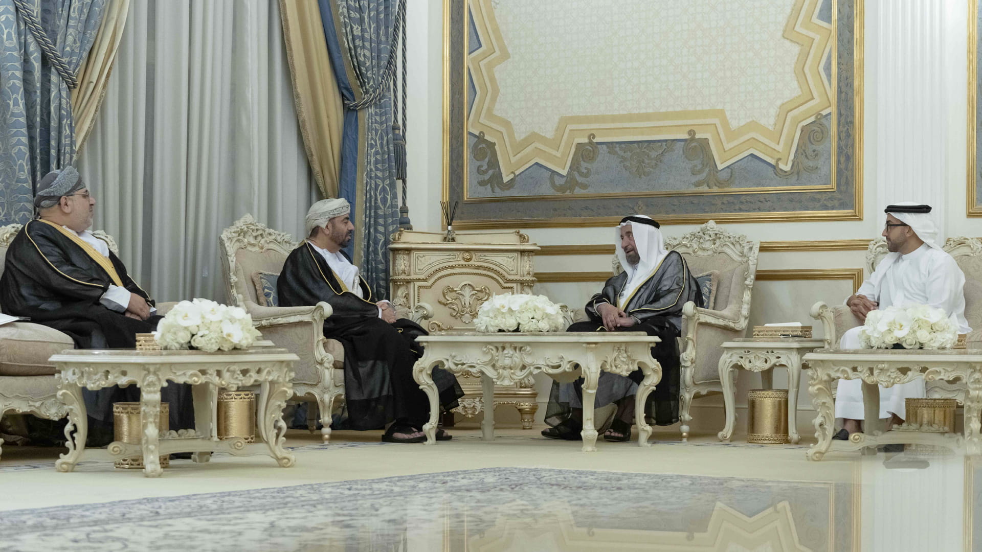 Image for the title: Ruler of Sharjah receives formal invitation to visit Oman 