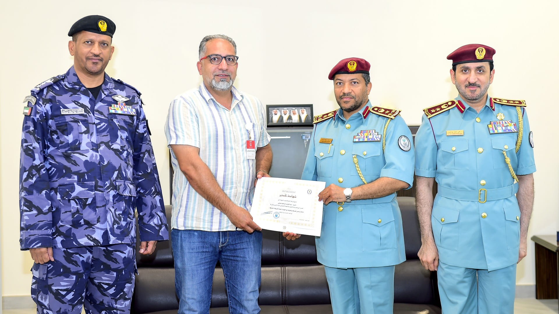 Image for the title: Al Naour honours man for handing over 150,000 dirhams 