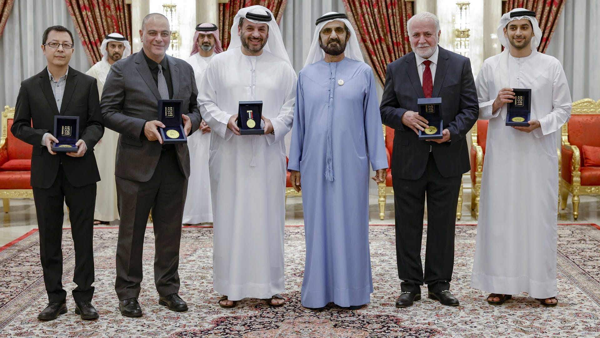 Image for the title: VP honours winners of 4th 'Medal for Scientific Distinction' 