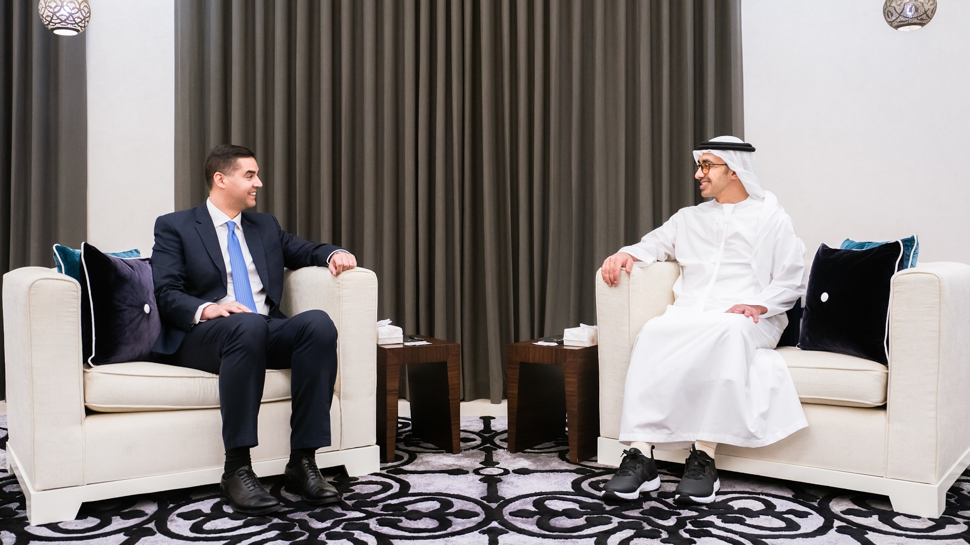 Image for the title: Abdullah bin Zayed receives FM of Malta, signs three MoUs 