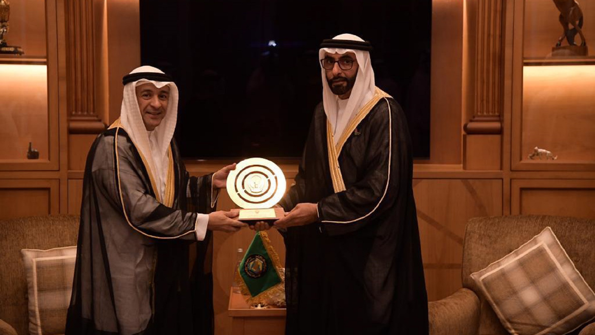 Image for the title: Al Bowardi, GCC GS discuss coordination in various fields 