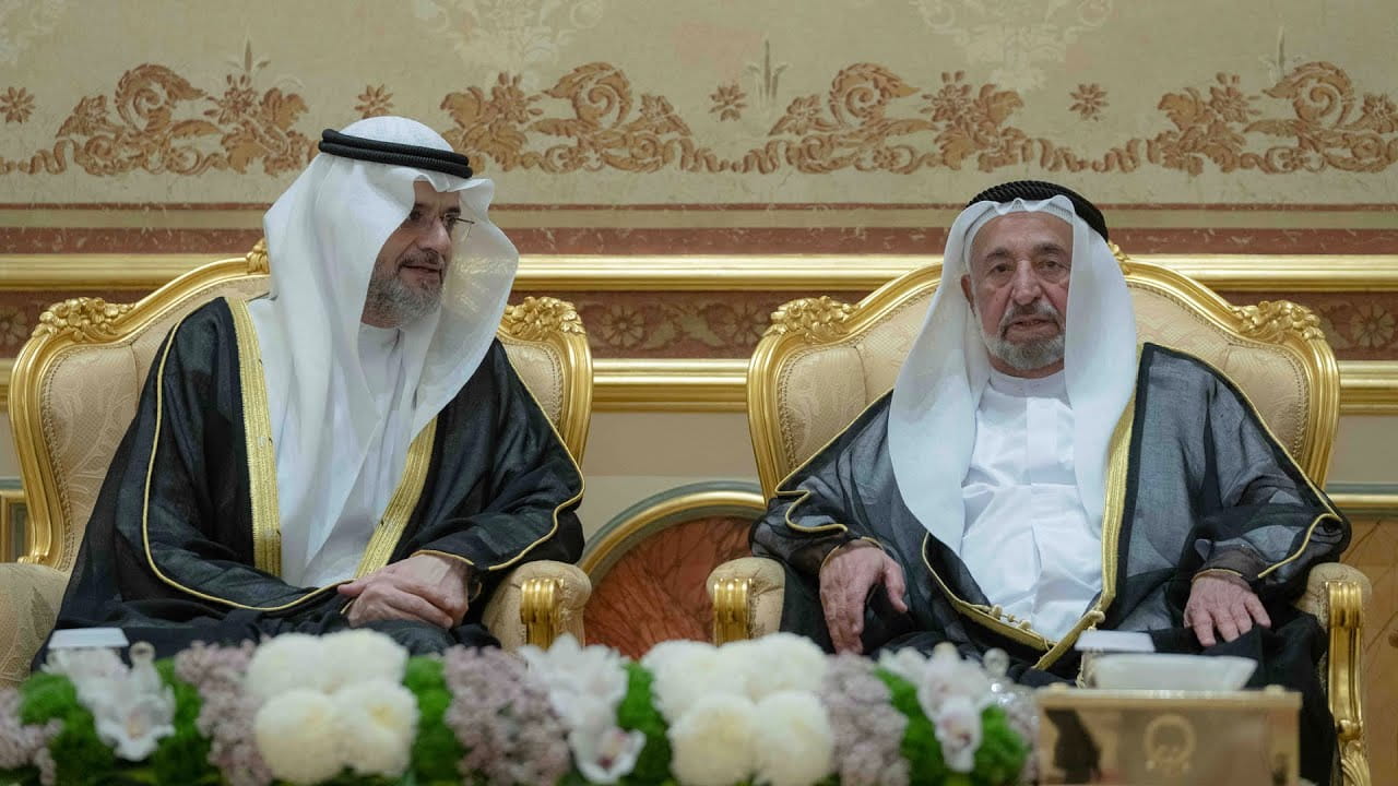 Image for the title: Sharjah Ruler continues to receive Eid Al Fitr well-wishers 