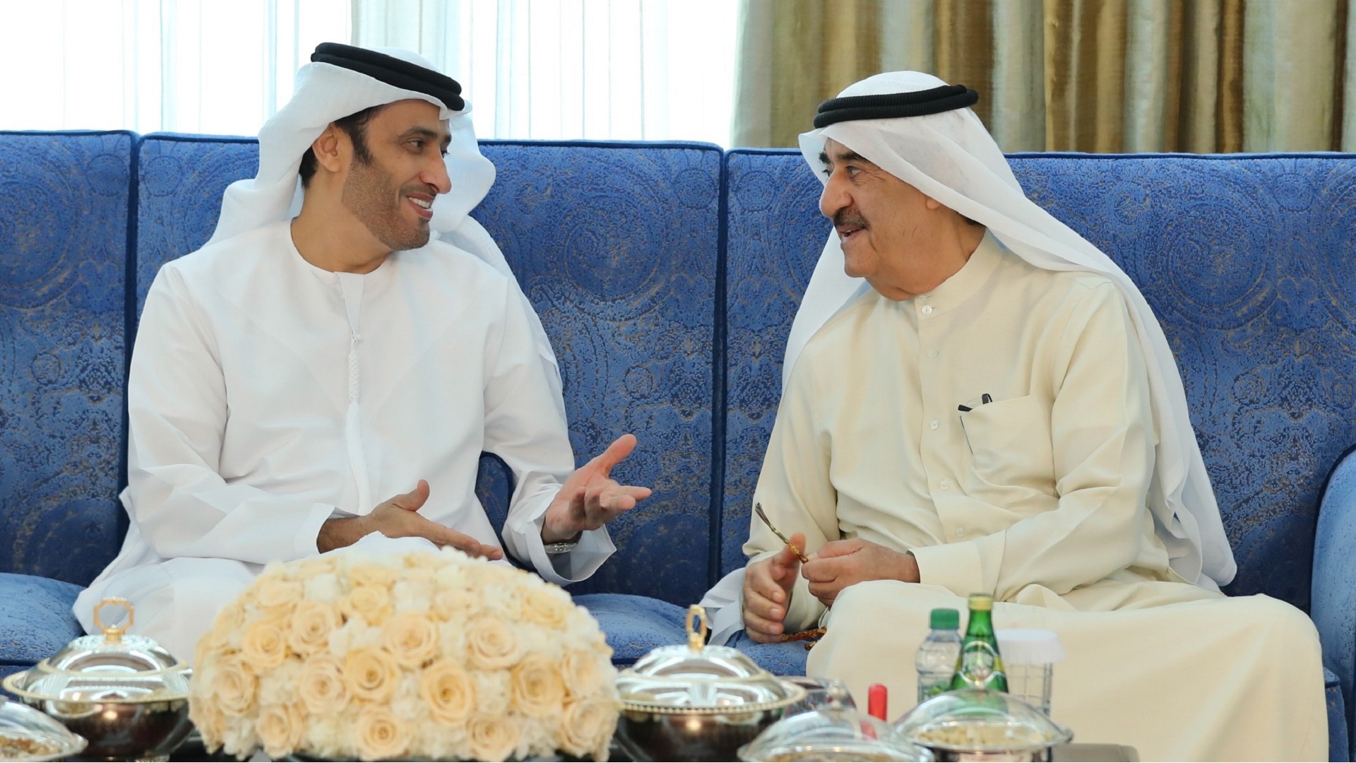 Image for the title: UAQ Ruler receives UAE Atty-General, Eid Al Fitr well-wishers 