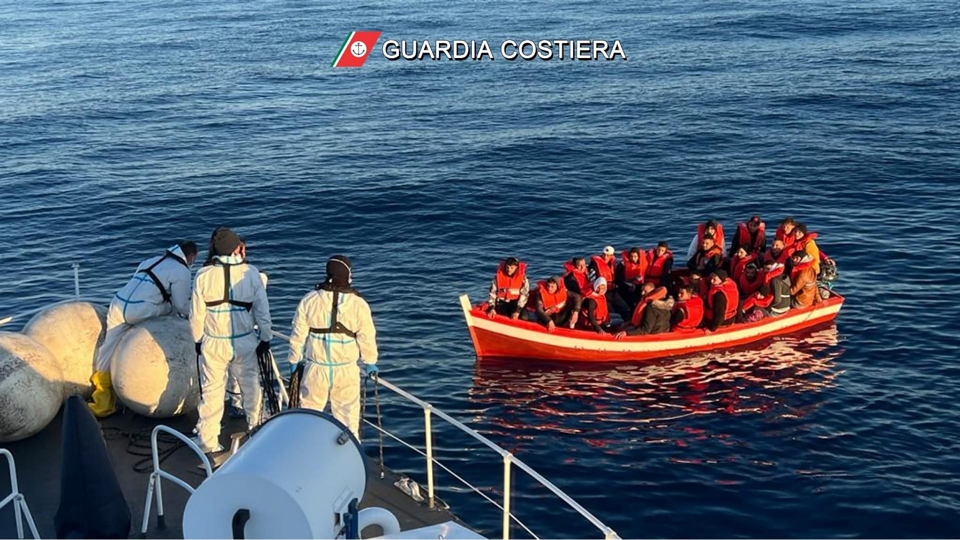 Image for the title: More than 20 feared dead in shipwrecks off Italy 