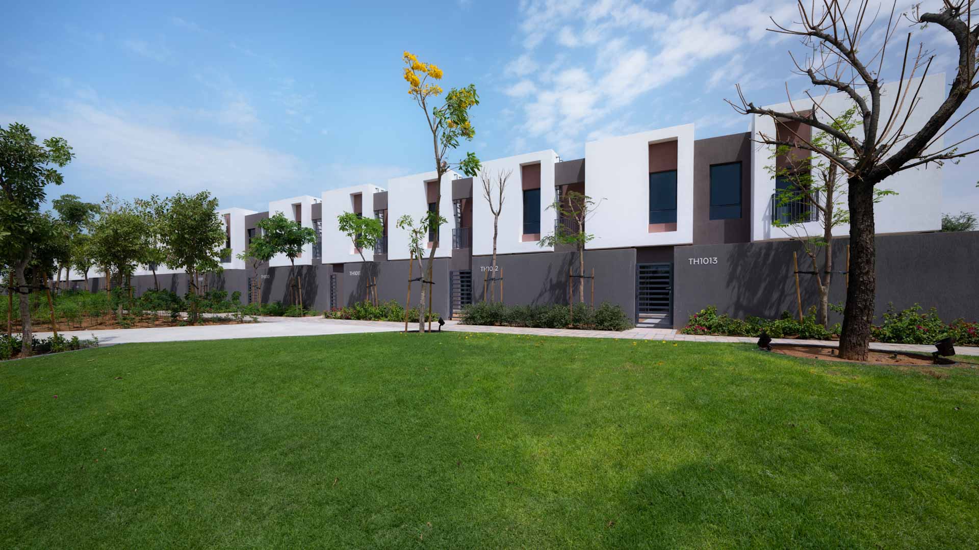 Image for the title: Arada completes 114 homes in Aljada 