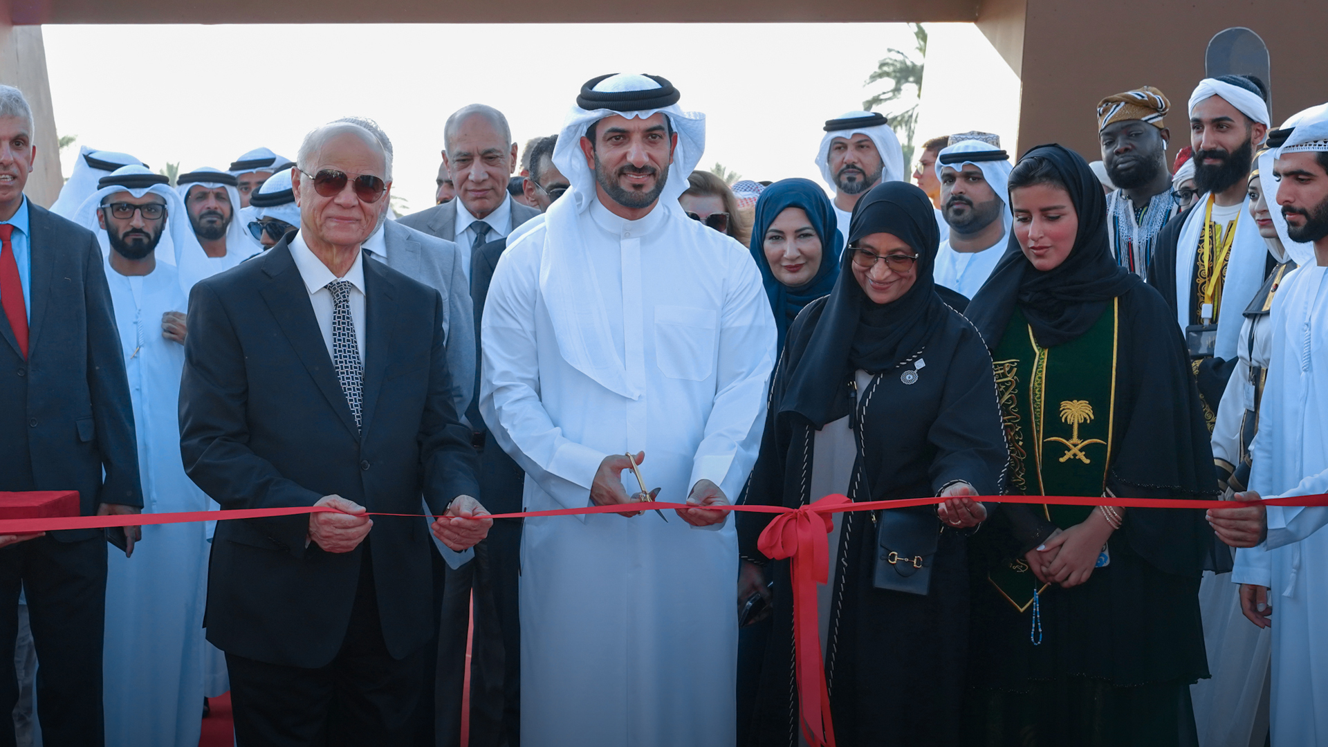 Image for the title: Sultan bin Ahmed inaugurates Nations' Cultures Forum at UOS 