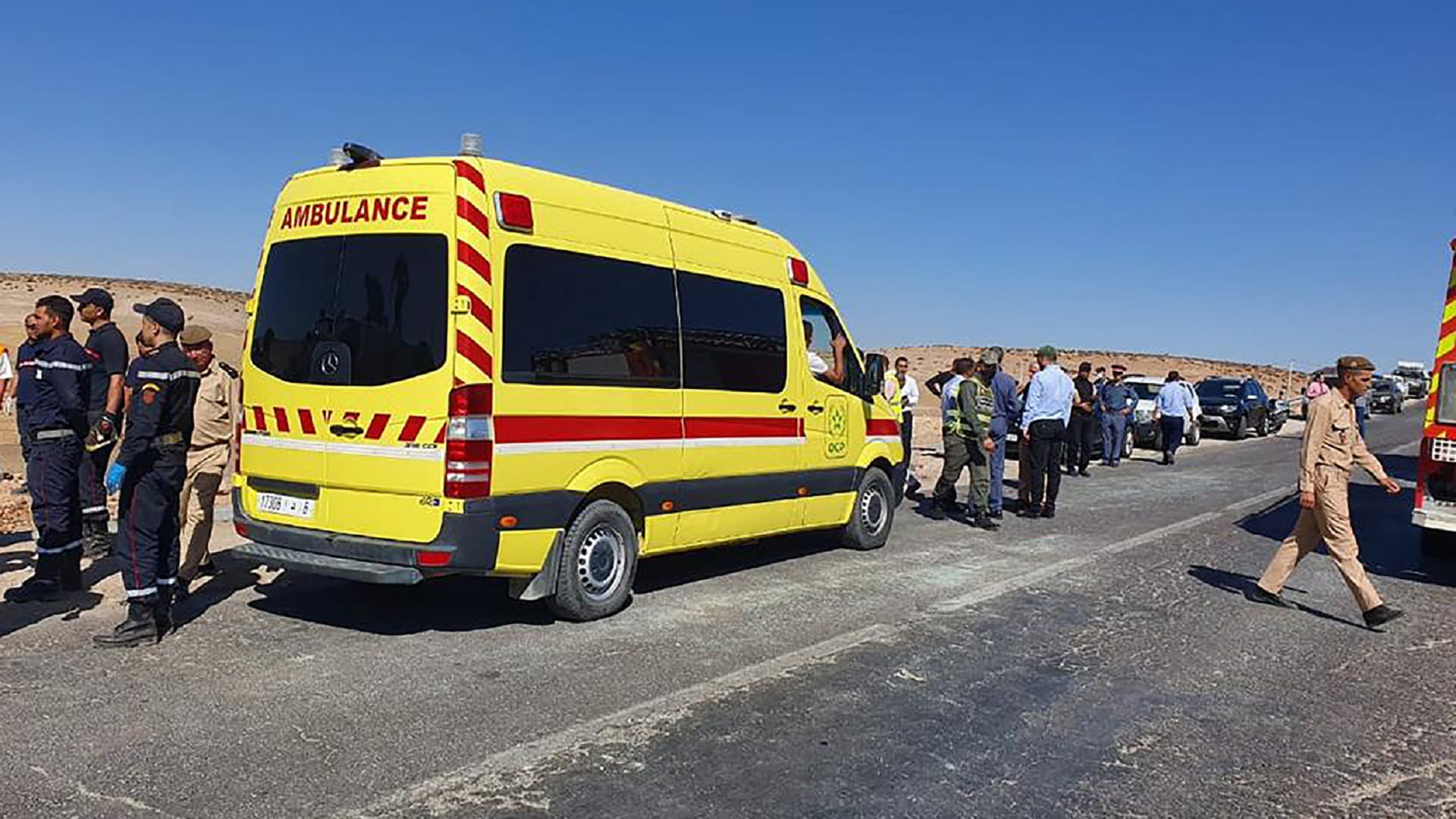 Image for the title: 24 dead in Morocco road accident: officials 