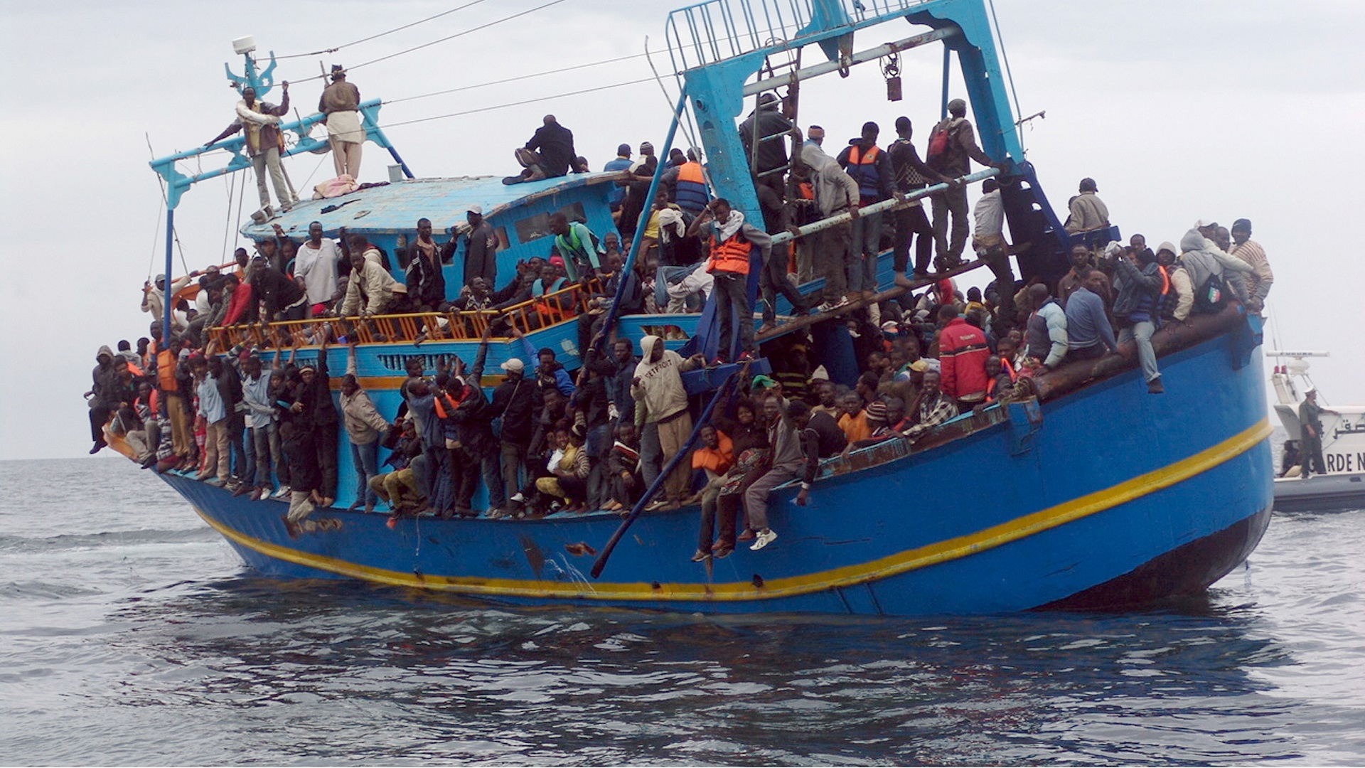 Image for the title: 16 dead, dozens missing in shipwrecks off Tunisia, Western Sahara 