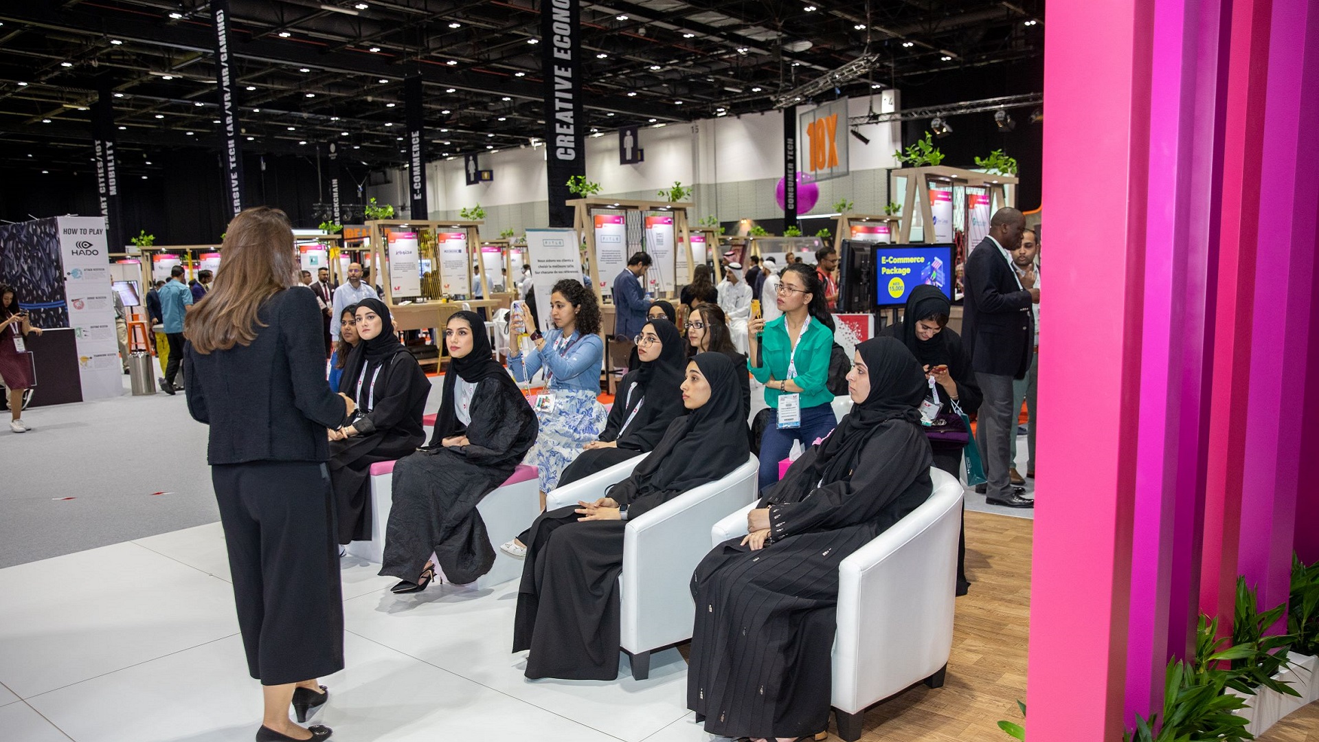 Image for the title: SBWC connects 500+ women to UAE's thriving ecosystem in Q2 2023 