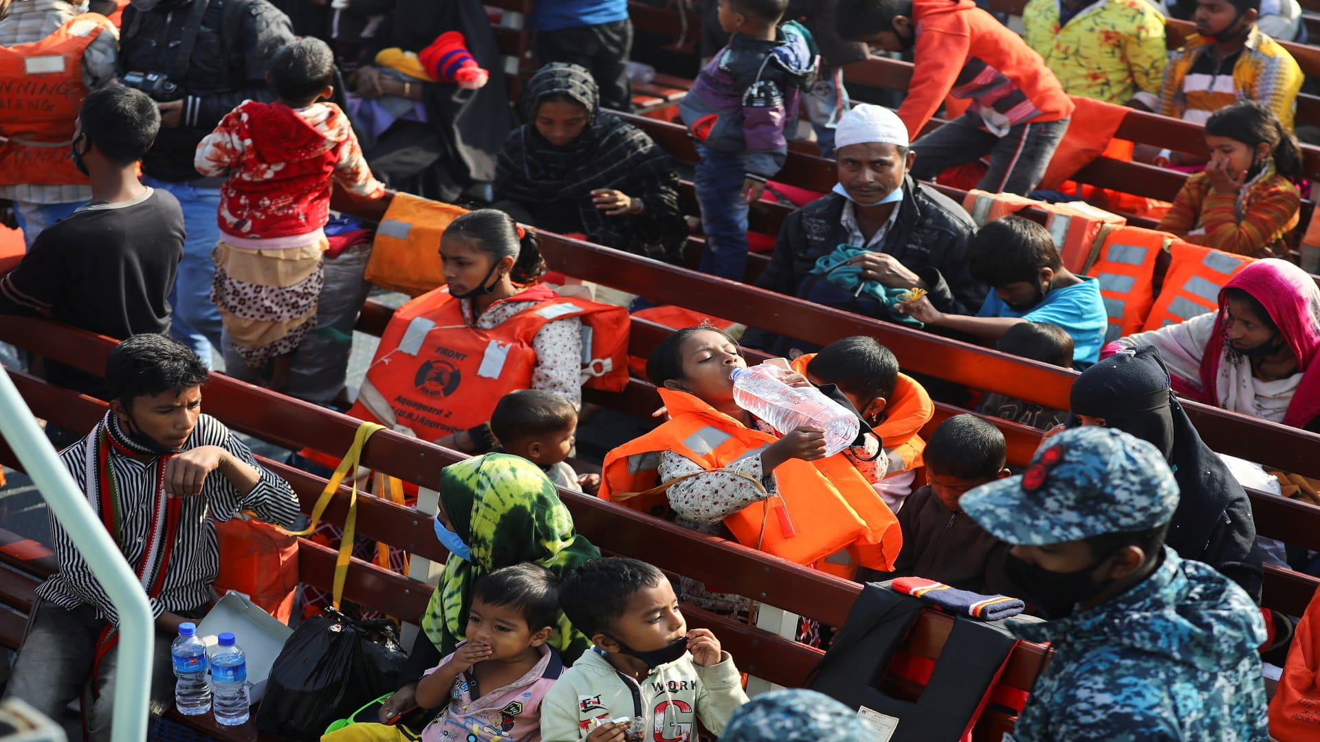 Image for the title: At least 17 dead after Rohingya boat breaks up off Myanmar 