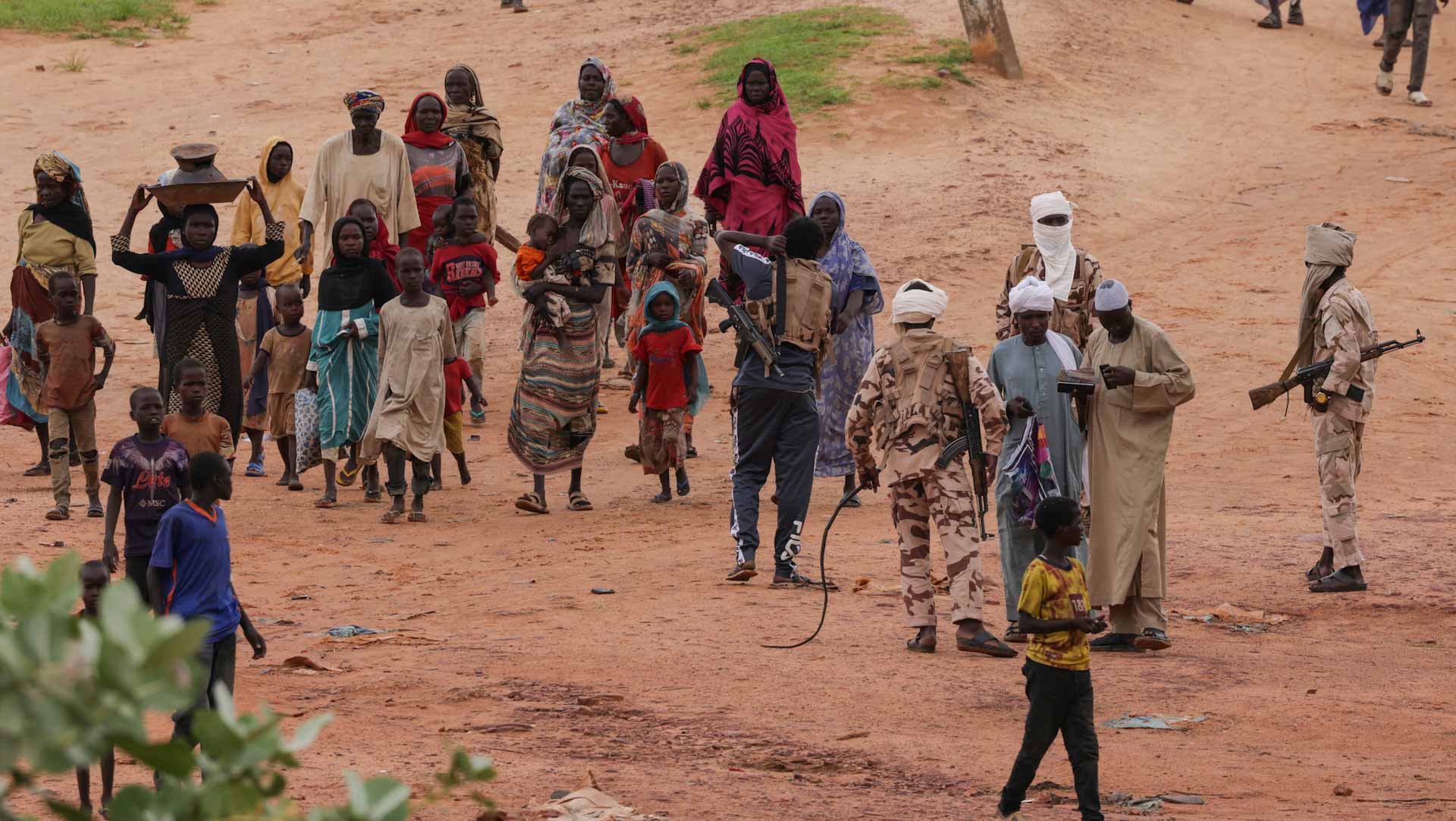 Image for the title: Fighting flares in South Darfur amid fears of new civil war 