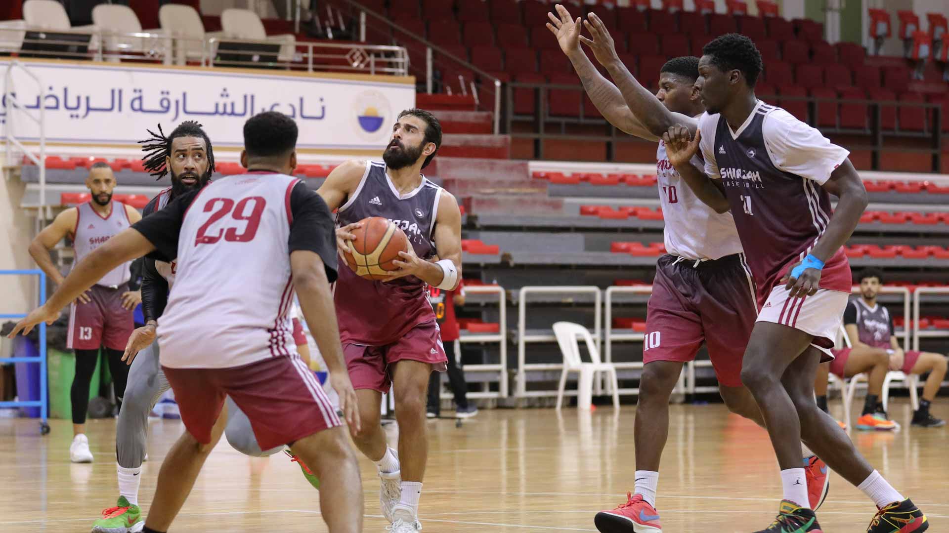 Image for the title: Sharjah Club Participates in International Basketball Week 