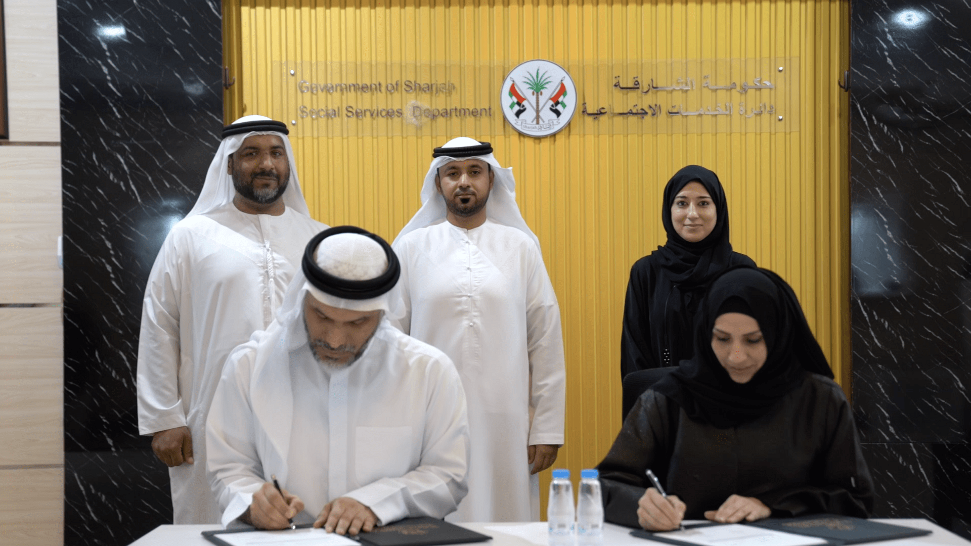 Image for the title: SSSD signs data sharing agreement with Sharjah Housing Programme 