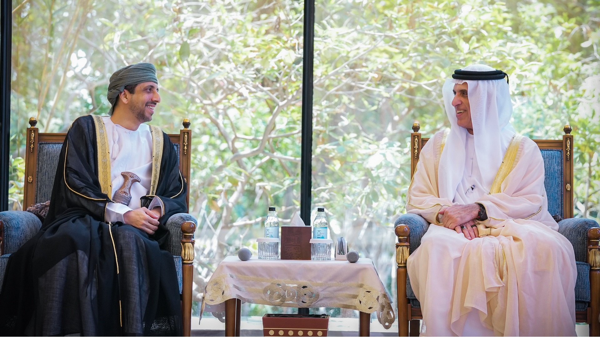 Image for the title: RAK Ruler receives Governor of Musandam 