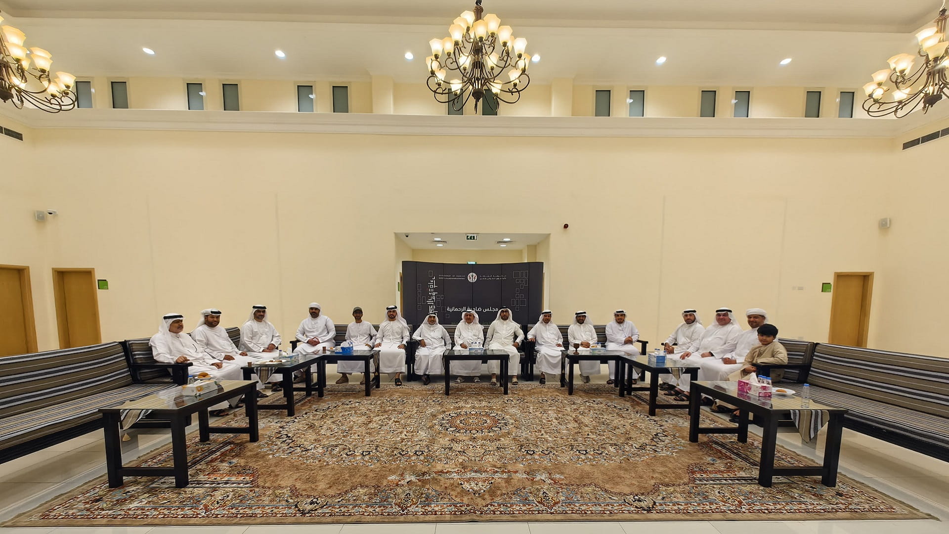 Image for the title: Al Rahmaniyah Council holds meets local citizens 