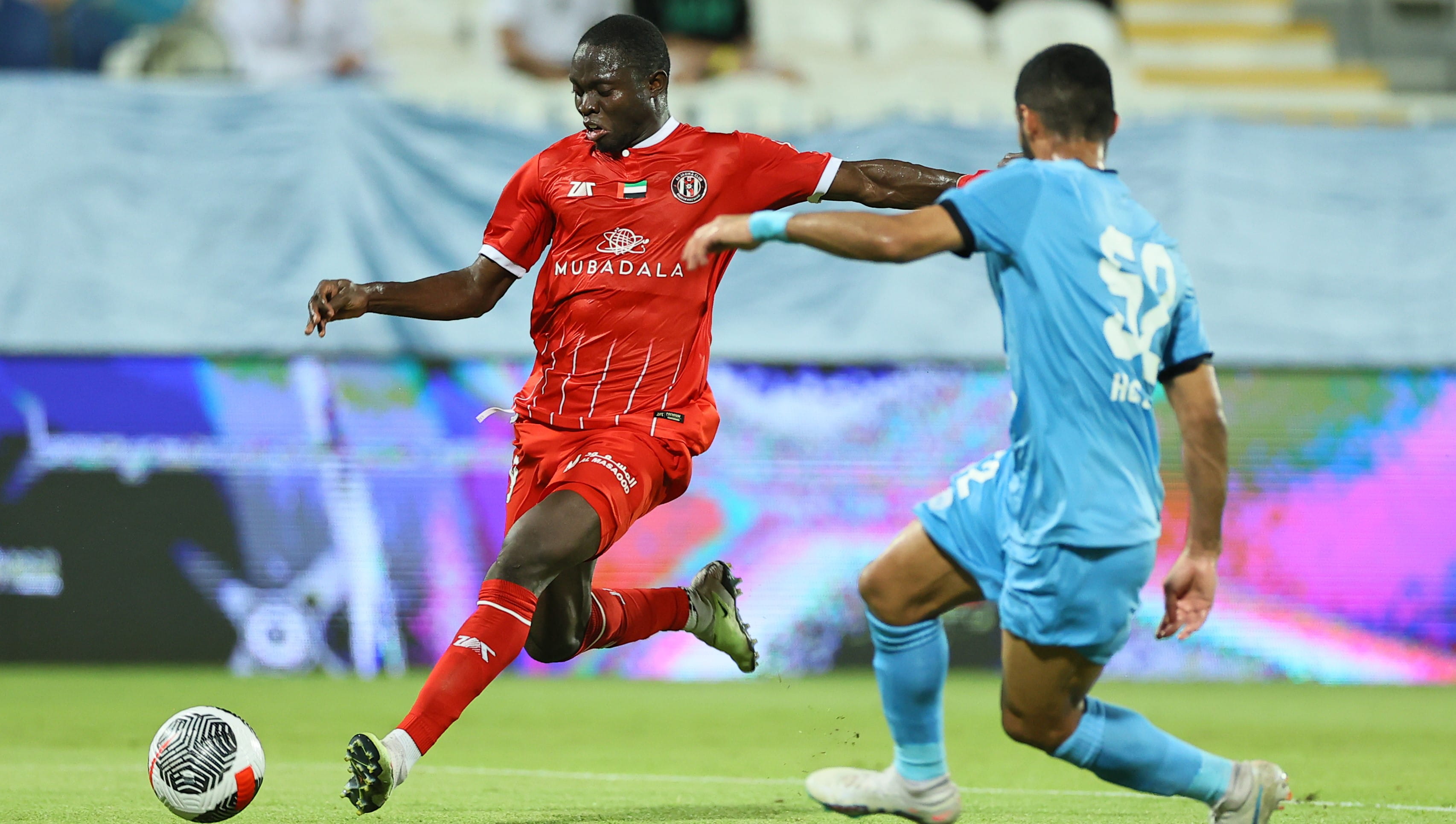 Image for the title: Baniyas settle a 2-2 tie with Al Jazira 