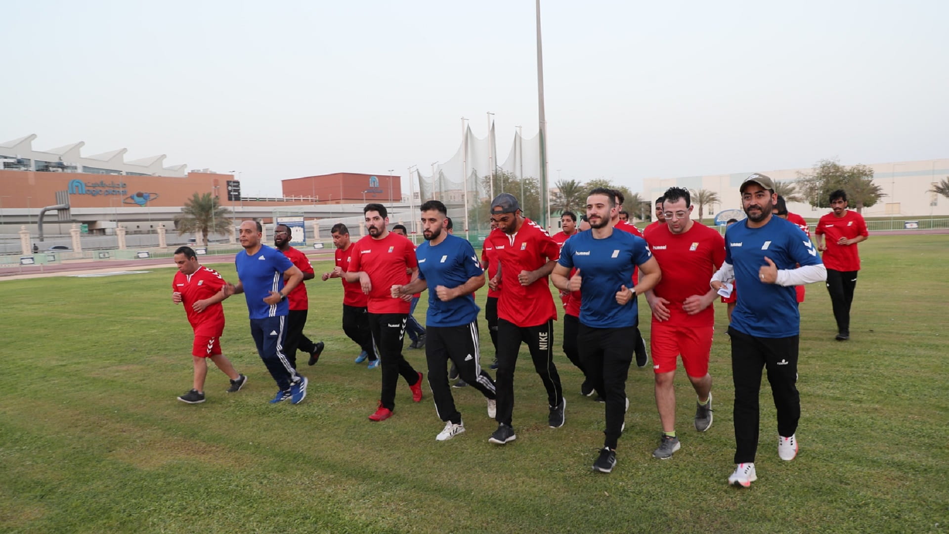 Image for the title: Al Thiqah Club for Disabled players prepare for new season 