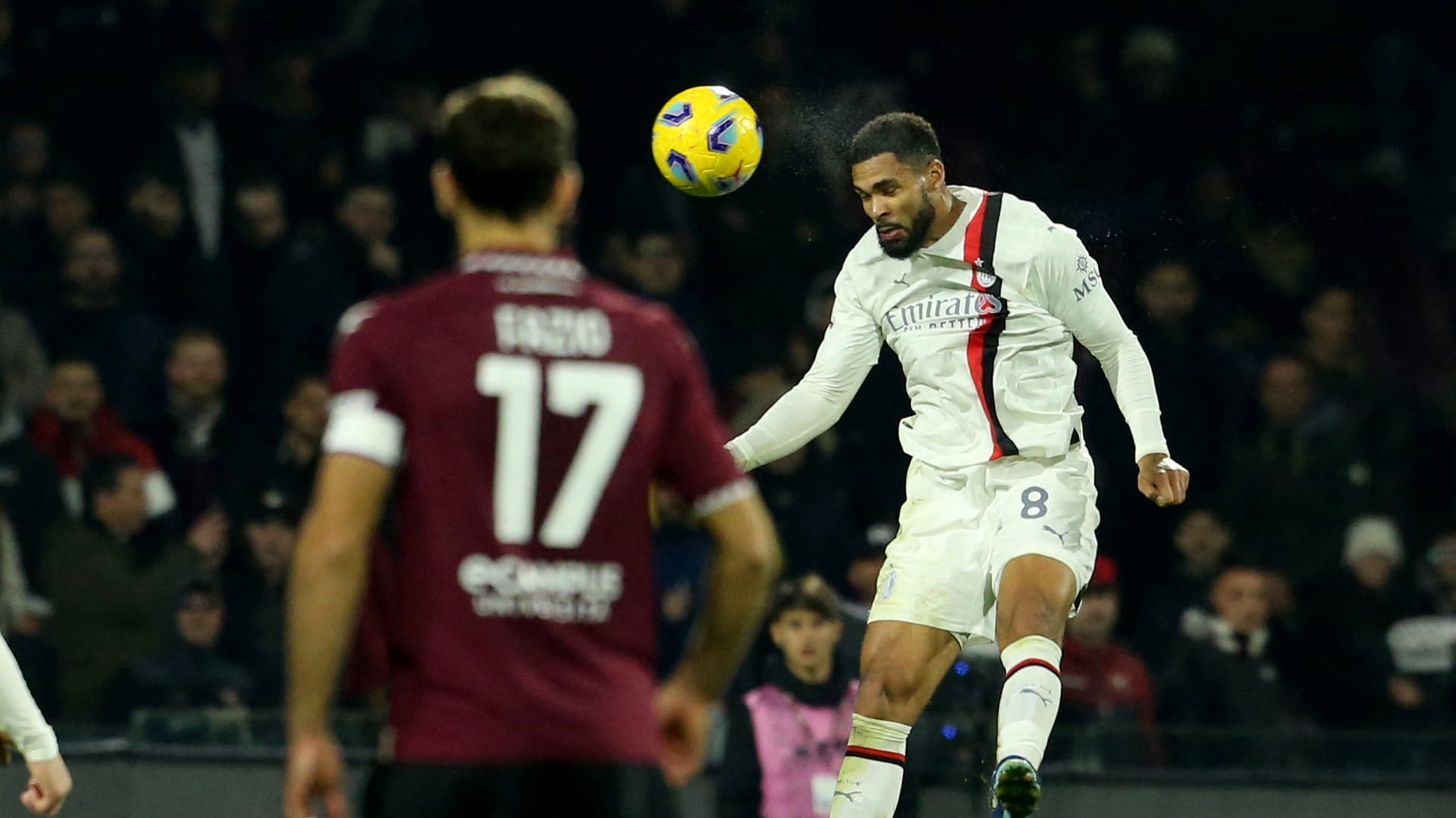 صورة بعنوان: يوفيتش يقود ميلان للتعادل مع ساليرنيتانا في الدوري الإيطالي 