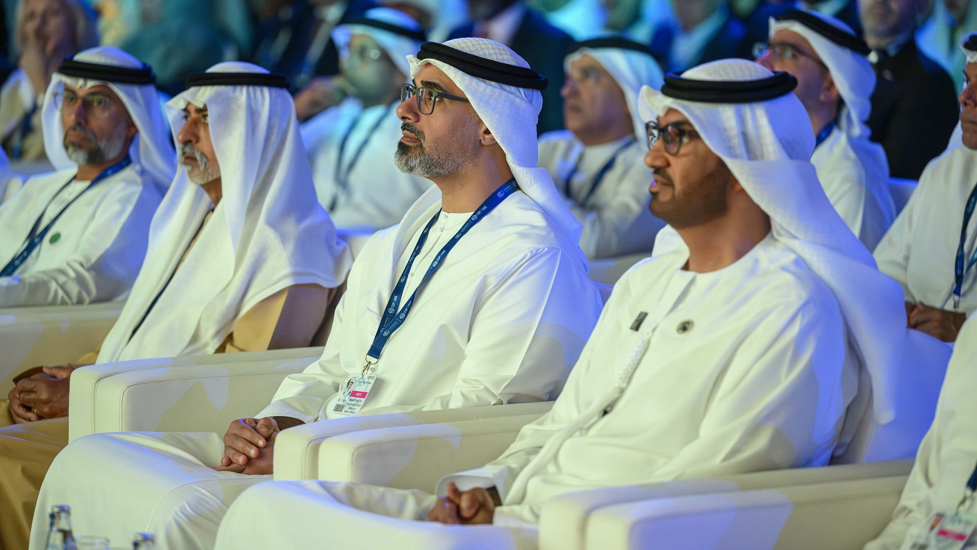 Image for the title: Khaled bin Mohamed attends inauguration of ADSW Summit at COP28 