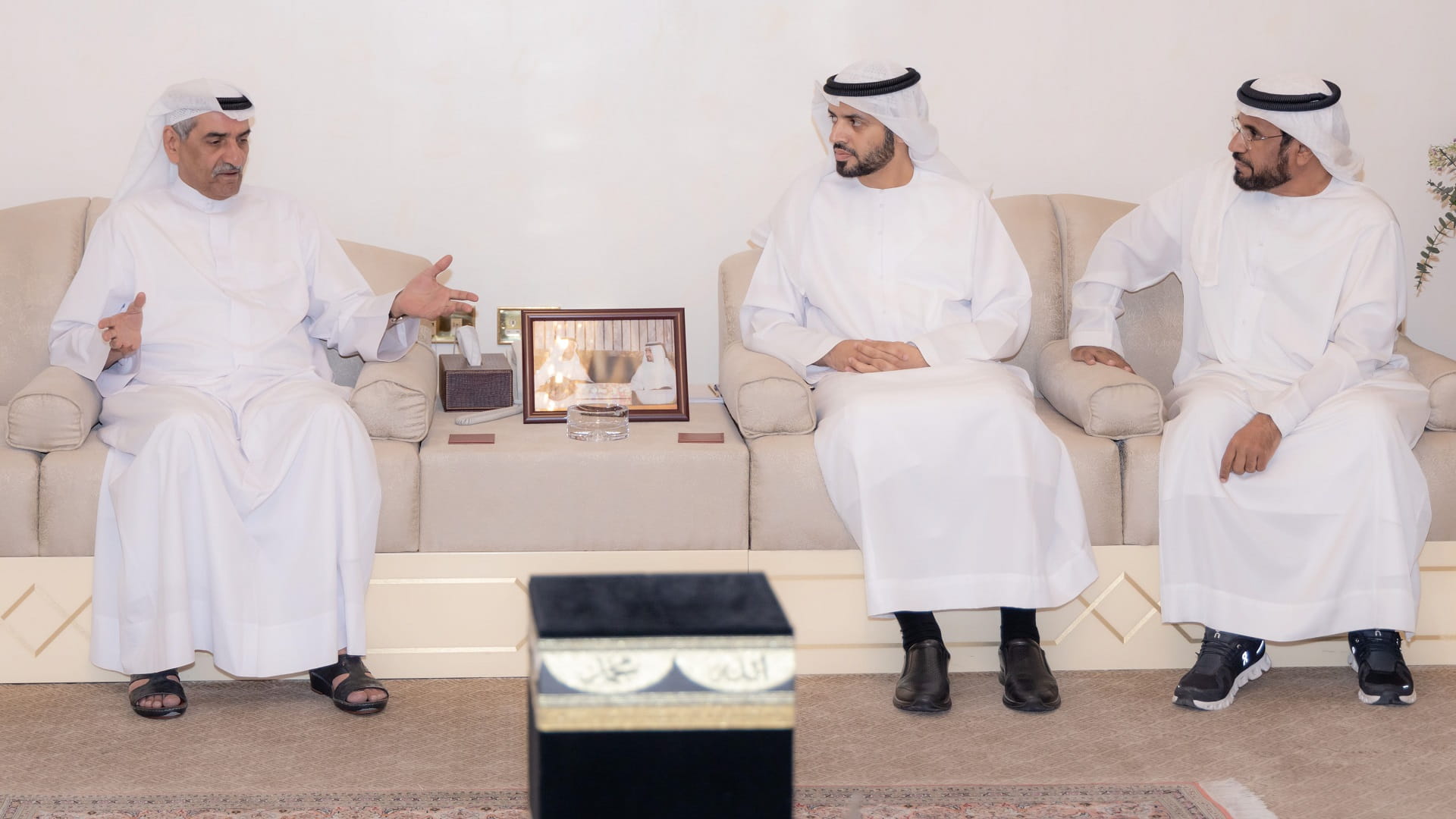 Image for the title: Fujairah Ruler briefed on GAIAE's future projects 