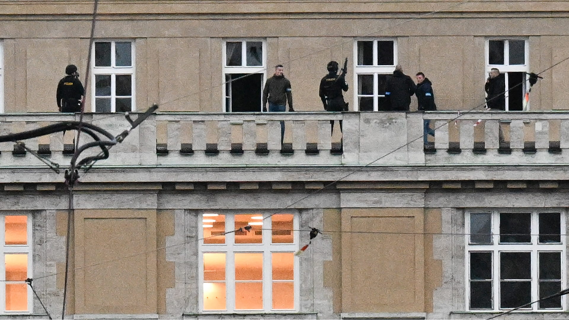 Image for the title: Several killed in Prague university shooting, gunman 'eliminated' 