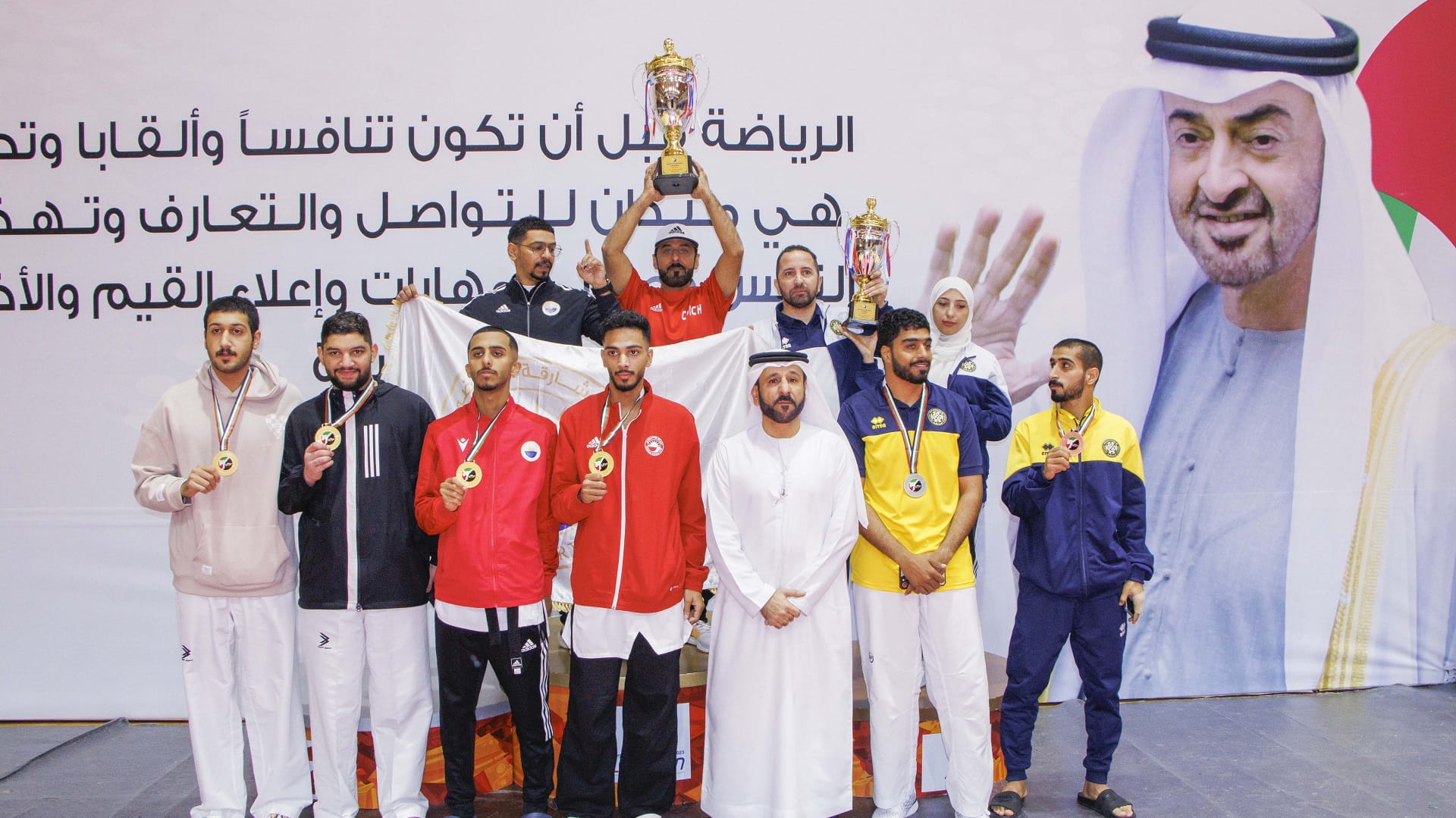 Image for the title: Sharjah's 'King' Rules Supreme in Emirates Championship 