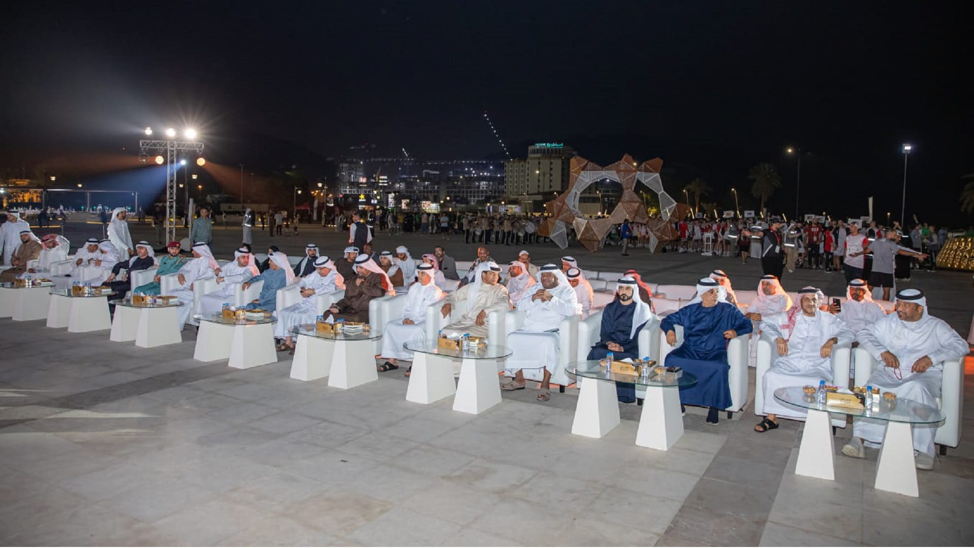 Image for the title: Saeed bin Saqr inaugurates Sharjah Youth Basketball Championship 