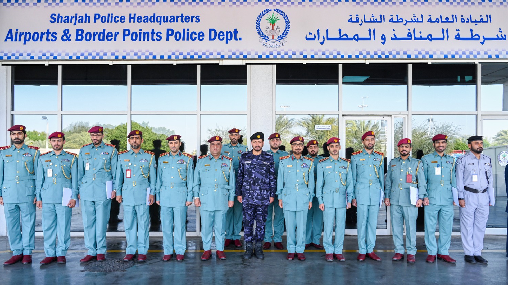 Image for the title: Al Shamsi honours Airports and Border Points Dept’s employees 