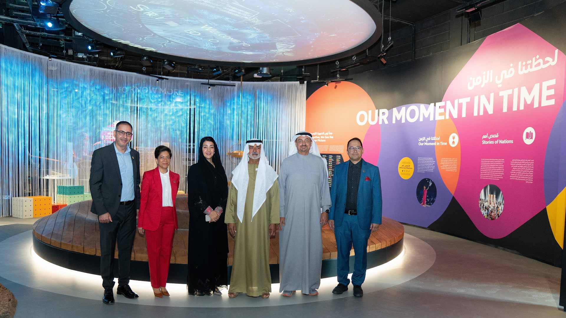 Image for the title: Nahyan bin Mubarak inaugurates ‘Stories of Nations’ exhibition 