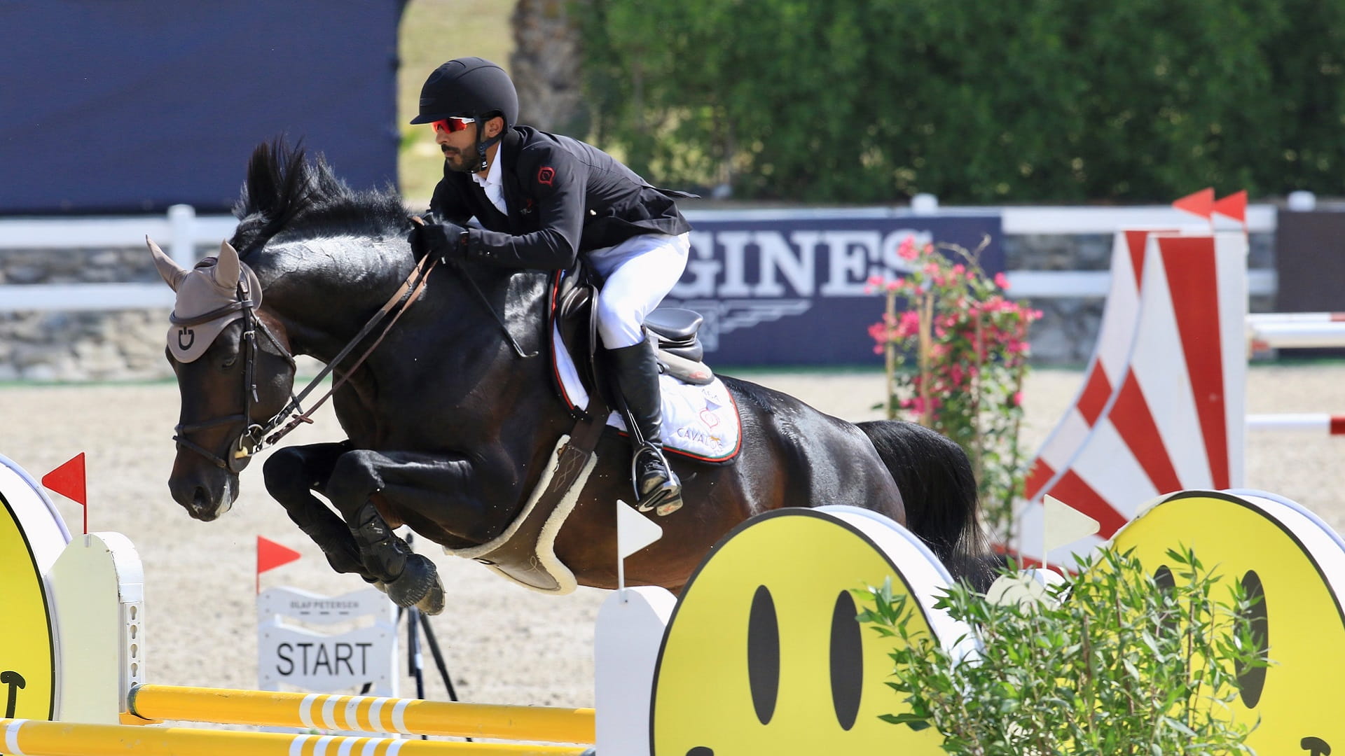 Image for the title: UAE Jockeys show jumping brilliance in Sharjah International 4* 